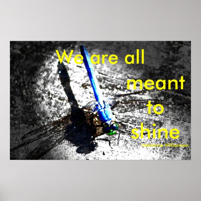 Wir alle sollen glänzen poster (Vorne)