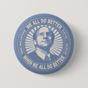 Wir alle tun es besser - Wellstone Button