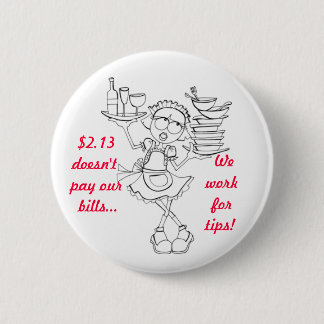 "Wir arbeiten für Spitzen!" Server-Button Button