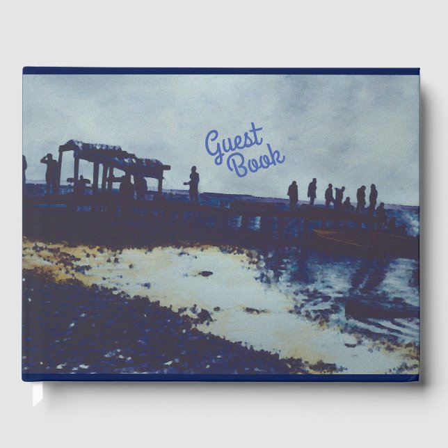 Wir aßen den ganzen Fisch, was? Gästebuch (Vorderseite)