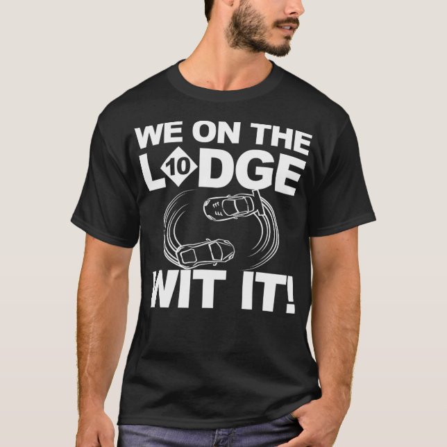 Wir auf der Lodge mit it Shirt Detroit Freeway Lod (Vorderseite)