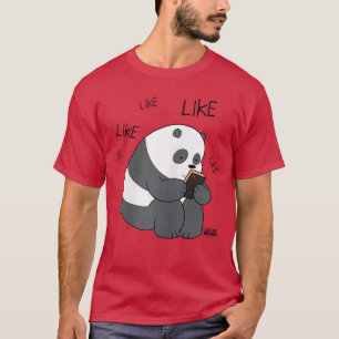 Wir Bare Bären Panda Like Like Like Freund T-Shirt