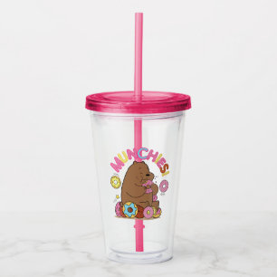 Wir Bare Bars - Grizz Donut Munchies! Acryltrinkbecher