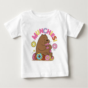 Wir Bare Bars - Grizz Donut Munchies! Baby T-shirt