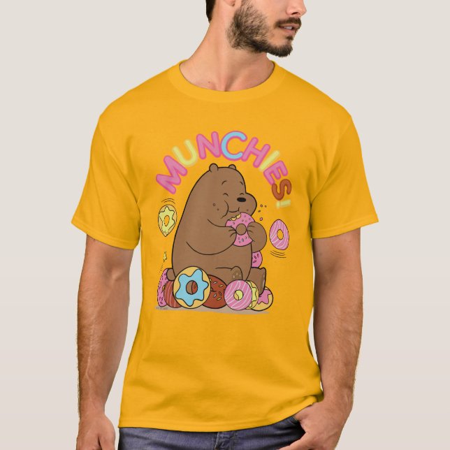Wir Bare Bars - Grizz Donut Munchies! T-Shirt (Vorderseite)