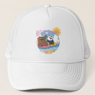 Wir Bare Bars - Hallo Sommer! Lass uns Spaß haben Truckerkappe
