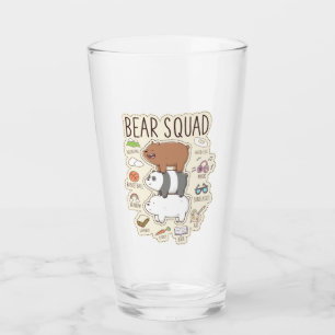 Wir Bare Bears - Bärenquad Journal Graphic Glas