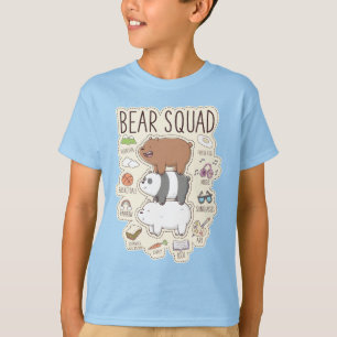 Wir Bare Bears - Bärenquad Journal Graphic T-Shirt