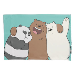 Wir Bare Bears Group Hug Kissenbezug