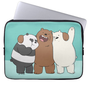 Wir Bare Bears Group Hug Laptopschutzhülle