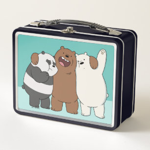 Wir Bare Bears Group Hug Metall Brotdose