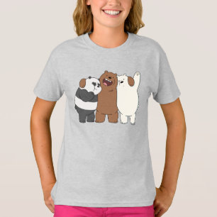 Wir Bare Bears Group Hug T-Shirt