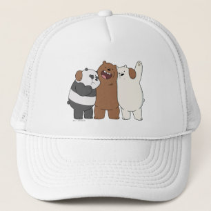 Wir Bare Bears Group Hug Truckerkappe
