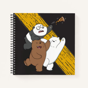 Wir Bare Bears - Letzte Pizza Slice Notizbuch