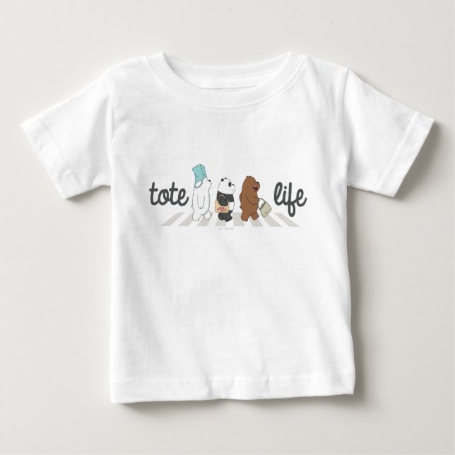 Wir Bare Bears - Tasche Life! Baby T-shirt (Vorderseite)