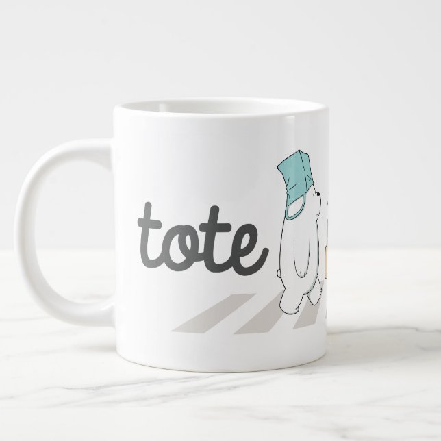 Wir Bare Bears - Tasche Life! Jumbo-Tasse (Links)