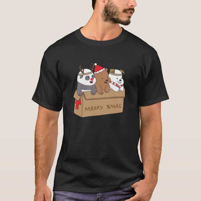 Wir Bare Bears Xmas T-Shirt (Vorderseite)