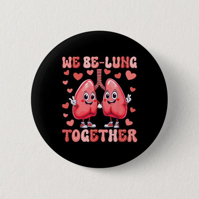 Wir Be-lung Zusammen Atmungstherapeut Valentin Button (Vorderseite)