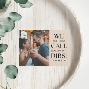 Wir beanspruchen lustige Hochzeit Save The Date
