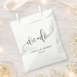 Wir bearbeiten bearbeitbare Gastgeschenk Hochzeite Geschenktütchen