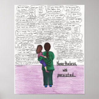 Wir beharrten (Eltern von Kindern mit Behinderunge Poster