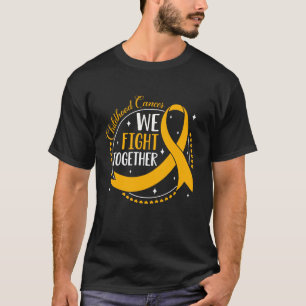 Wir bekämpfen gemeinsam das Bewusstsein für Krebs  T-Shirt