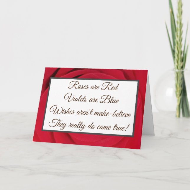 Wir bekommen ein Baby Karte (Vorderseite)