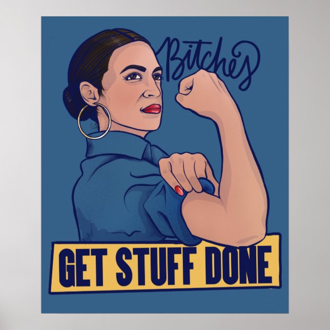 Wir bekommen Zeug erledigt AOC Rosie den Niveter Poster (Vorne)