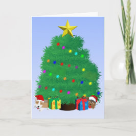 Wir bellen Ihnen ein frohes Weihnachten Karte