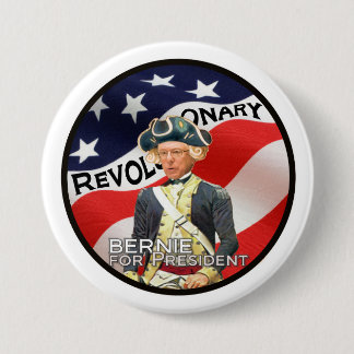 "Wir benötigen eine politische Revolution " Button