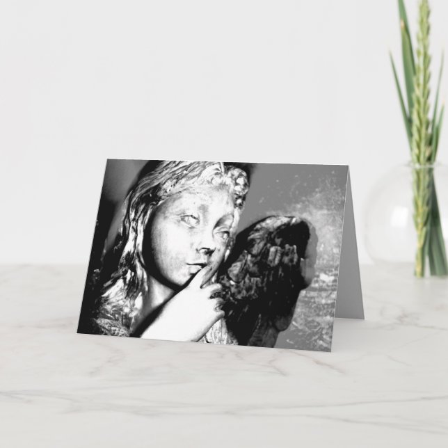 Wir bewegen uns alle durch, mit tiefstem Beileid~ Karte (Vorderseite)