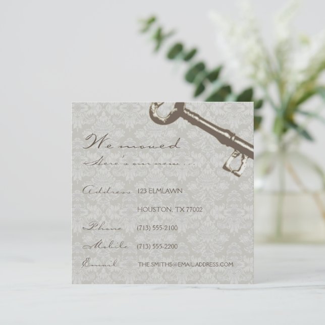 Wir bewegten die Vorlage für die Ankündigung (Stehend Vorderseite)