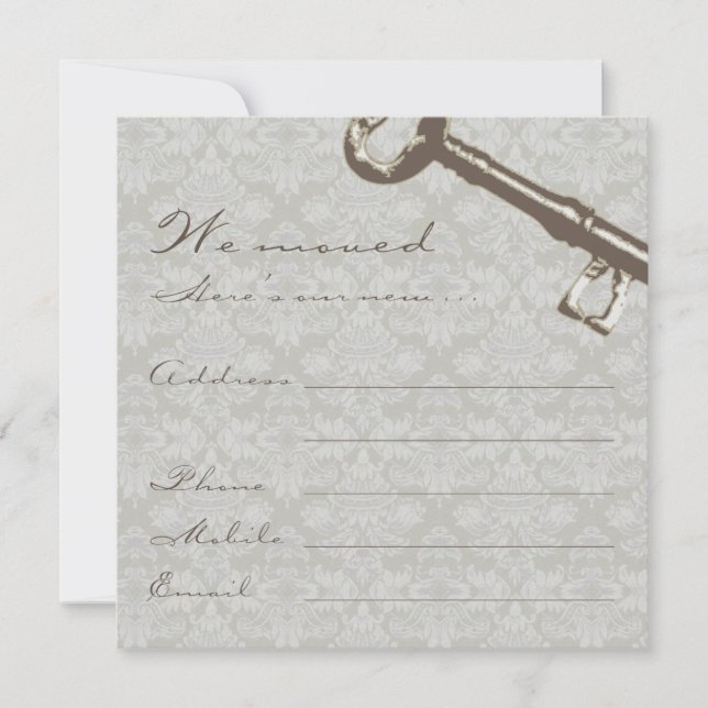 Wir bewegten uns in der Ankündigung (Vorderseite)