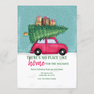 Wir bewegten Weihnachtskarte Einladung