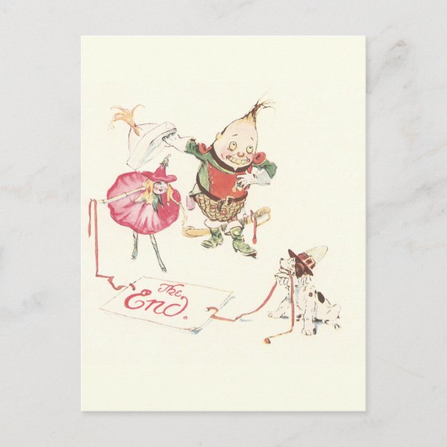 Wir bieten Ihnen Adieu Postkarte (Vorderseite)