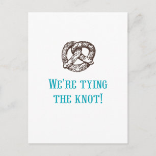 Wir binden den Knoten! Postkarte