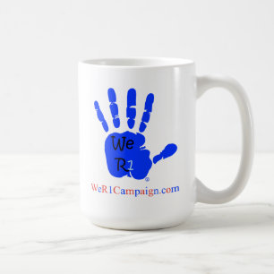 Wir (blaue Hand) Tasse R1
