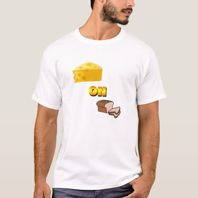 Wir bluten Soca Men's Cheese auf Brot Shirt (Vorderseite)