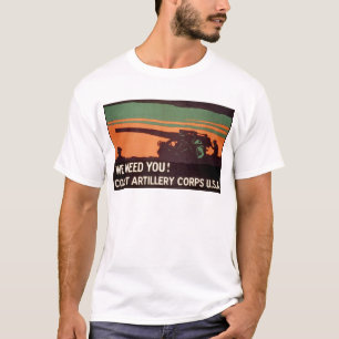 Wir brauchen Sie! Küsten-Artillerie-Korps T-Shirt