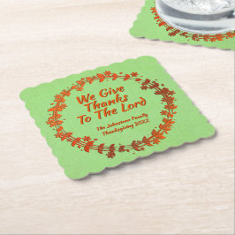 Wir danken dem Herrn, Herrn Kareth, Herrn Sq, Untersetzer