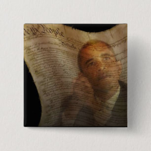 Wir das Leuteobama-Ölgemälde Button