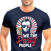 Wir das Party Menschen Abraham Lincoln Patriotic