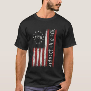 Wir Das Volk 1776 Patriotische USA Amerikanische F T-Shirt