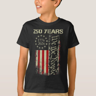 Wir das Volk 250 Jahre Amerika 1776-2026 250. 4t T-Shirt