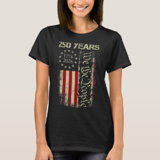 Wir das Volk 250 Jahre Amerika 1776-2026 250. 4t T-Shirt