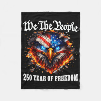 Wir, das Volk, 250 Jahre Freiheit 1776 2026 Fleecedecke