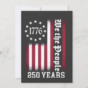Wir das Volk 250 Jahre Jubiläum USA   Einladung