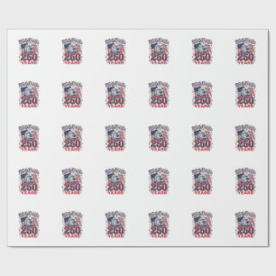 Wir Das Volk 250 Jahre Patriotischer Adler Vintage Geschenkpapier