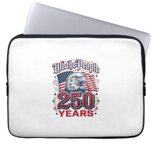 Wir das Volk 250 Jahre Patriotischer Adler Vintage Laptopschutzhülle