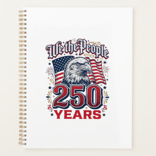 Wir das Volk 250 Jahre Patriotischer Adler Vintage Planer